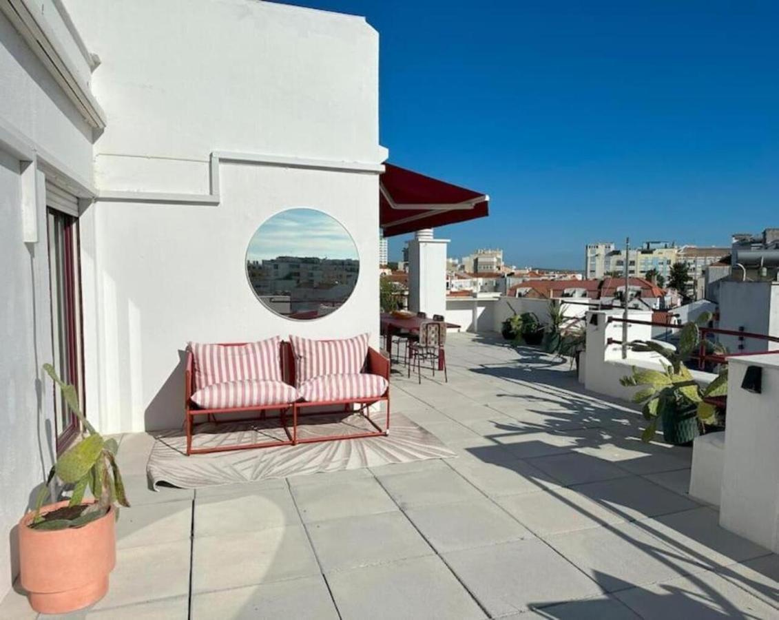 Groovy Caparica Gem With Large Sunny Terrace Apartment Costa da Caparica Exterior photo