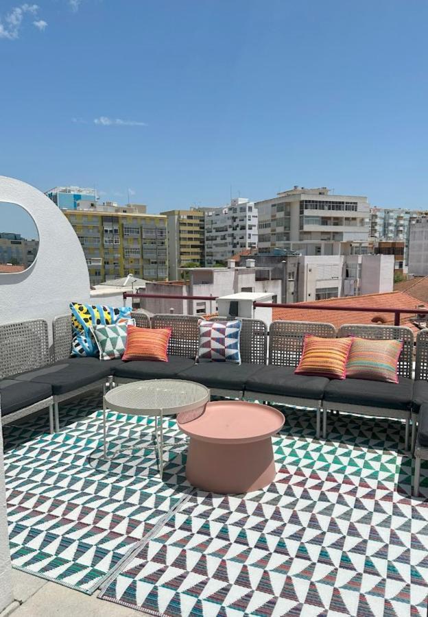 Groovy Caparica Gem With Large Sunny Terrace Apartment Costa da Caparica Exterior photo